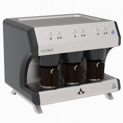 Atalay Ritüel Türk Kahvesi Makinesi, Manuel,3 Cezveli, Elektirikli,ATKM 3M